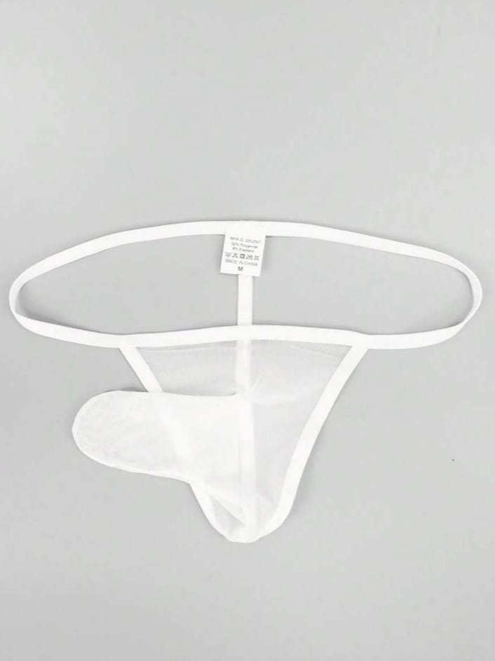 Men's Mesh Sexy Comfortable U-Pouch Underwear